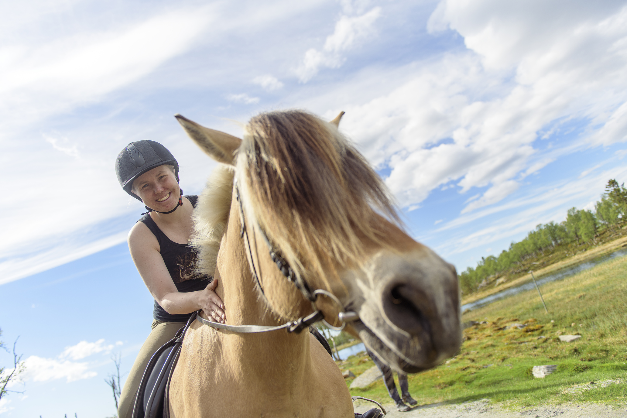 Ridning på Langedrag