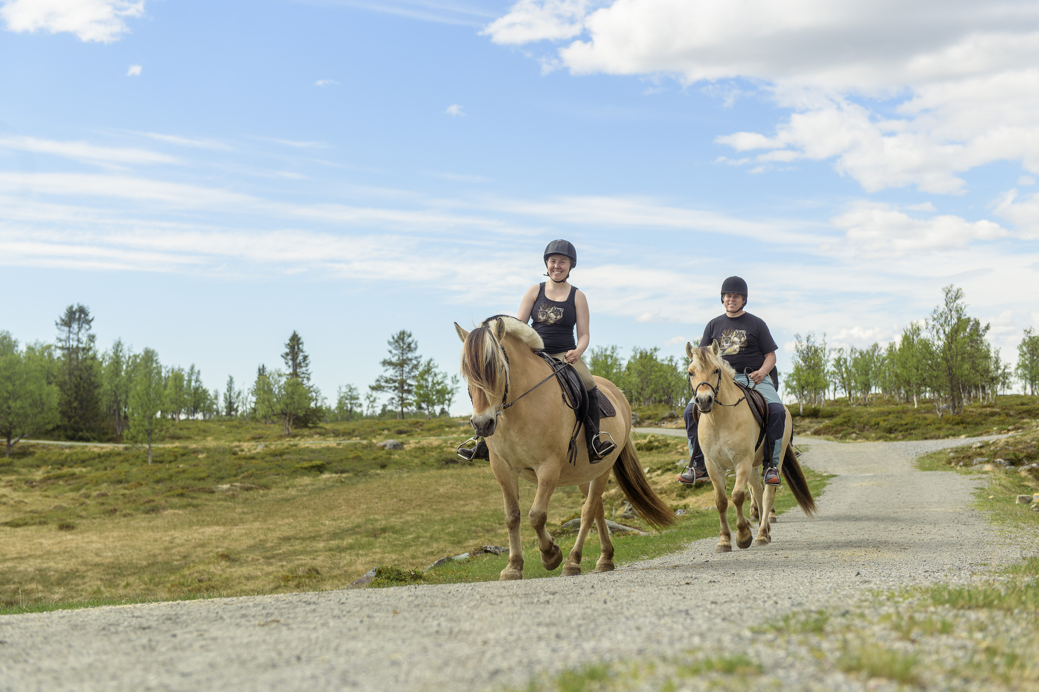 Ridning på Langedrag