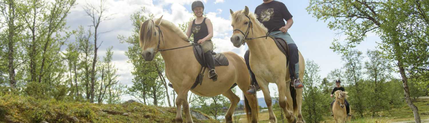 Ridetur på Langedrag