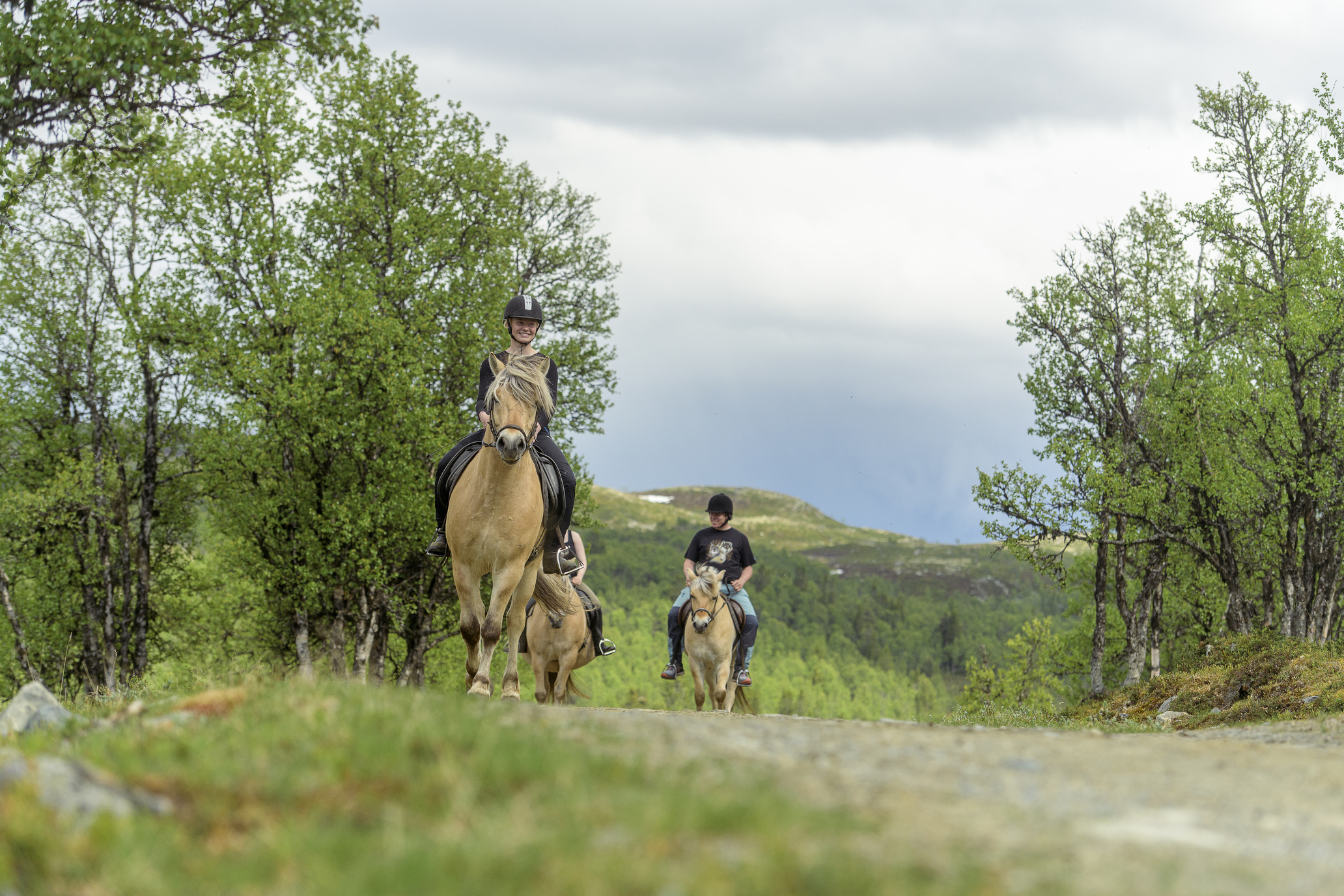 Ridning på Langedrag