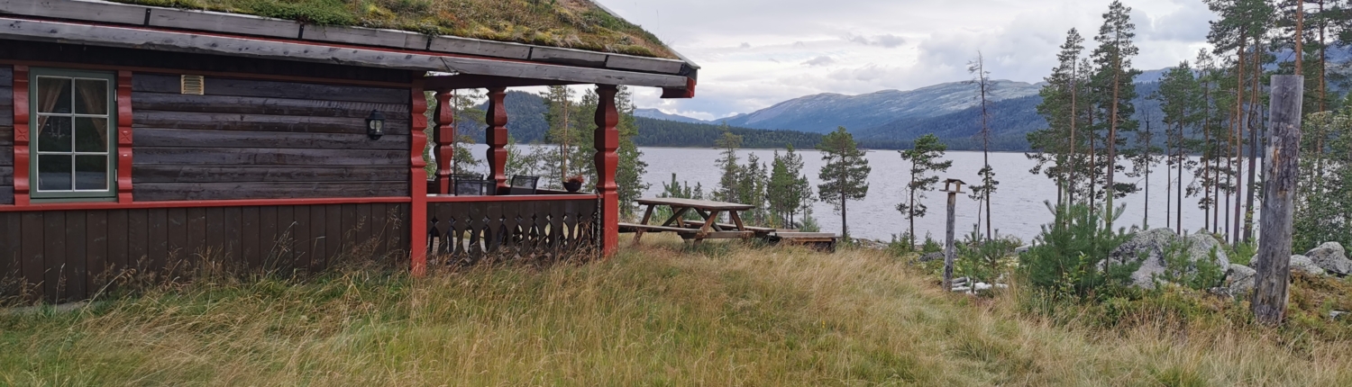 Utleie hytte ved Tunhovdsfjorden