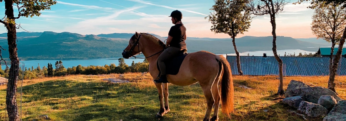 Ridetur i høstfarger